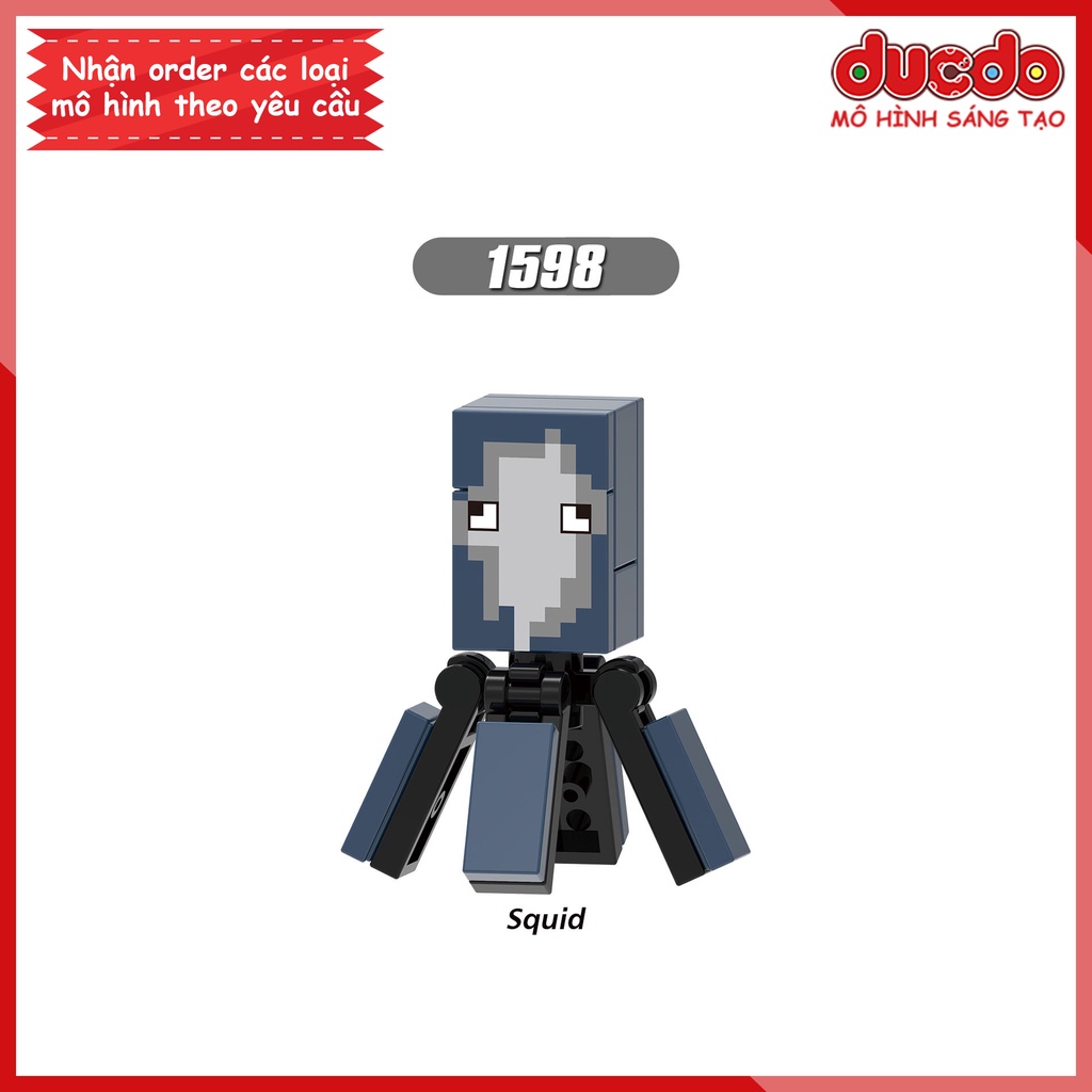 Minifigures các nhân vật Minecraft - Đồ chơi Lắp ghép Xếp hình Mini Mô hình XINH X0299