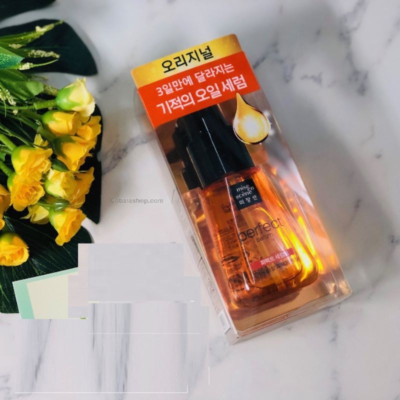 Tinh Chất Dưỡng Tóc Dành Cho Tóc Hư Tổn Missen Golden Morocco Argan Oil Perfect Serum 80ml