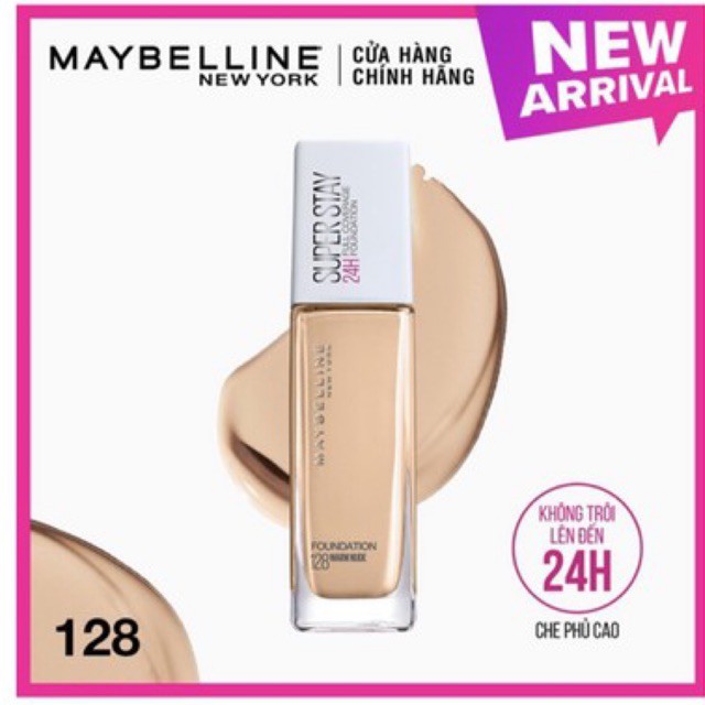 Kem nền lâu trôi MAYBELLINE 24h Super Stay