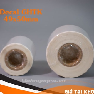 [Combo 10 Cuộn] Tem giao nhận GHTK 49x50 x 7M