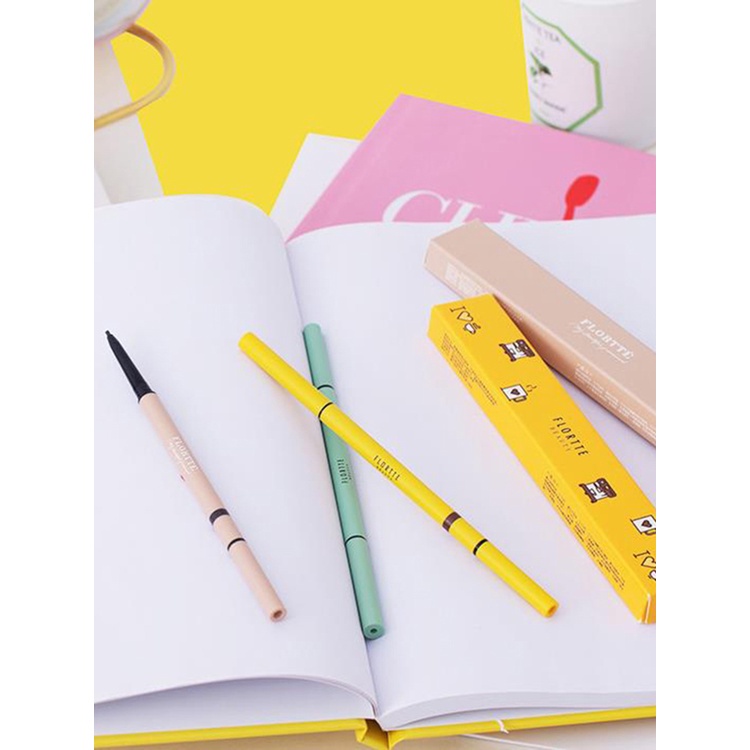 Chì Kẻ Lông Mày Hai Đầu Chống Mồ Hôi Dễ Lên Màu Lâu Trôi Không Phai Màu