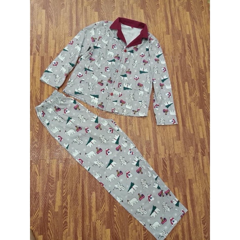 🍃Bộ Pijama cotton thu đông cho mẹ và bé🍃