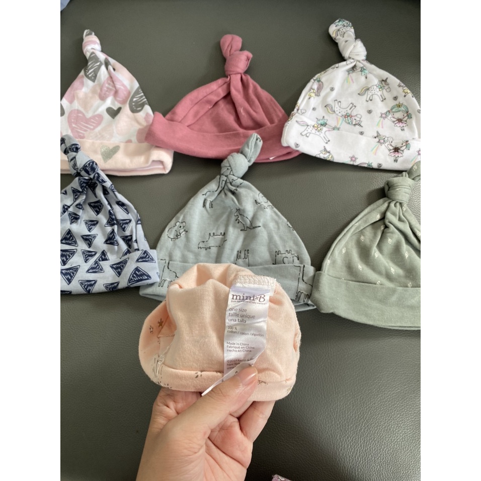 Mũ cho bé sinh non từ 1kg✨𝙎𝙞𝙯𝙚 𝙧𝙞𝙚̂𝙣𝙜✨Mũ Nhật thiết kế riêng cho trẻ sinh non thiếu tháng