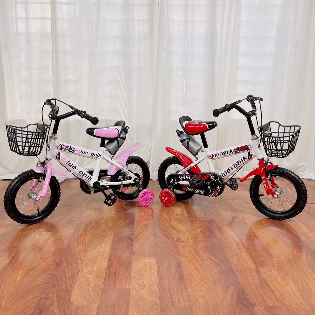 XE ĐẠP ĐỊA HÌNH THỂ THAO TRẺ EM 3 BÁNH CAO CẤP 9BABY TẶNG KÈM BÌNH NƯỚC