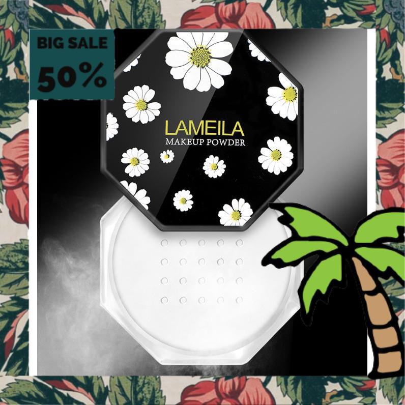 Bột Phấn Phủ Kiềm Dầu HOA CÚC TRẮNG LAMEILA siêu cưng mềm mịn lâu trôi che phủ tốt chính hãng nội địa sỉ rẻ makeup powde | BigBuy360 - bigbuy360.vn