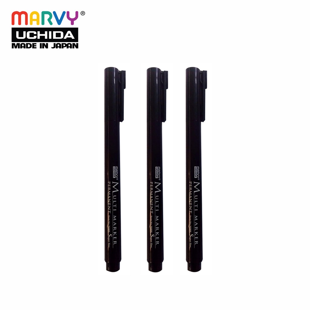 Combo 3 Cây Bút Ghi Đĩa Marvy Uchida ngòi kim 2600S