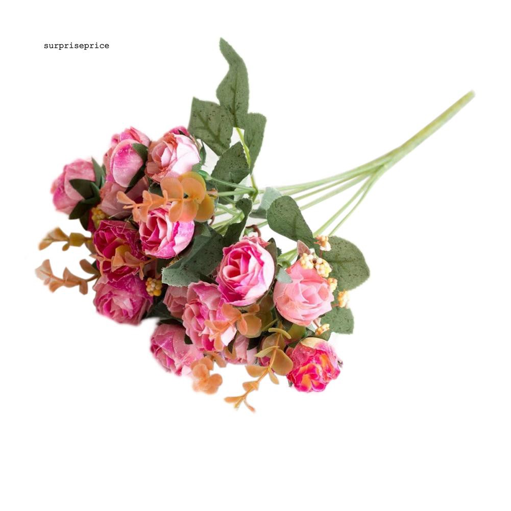 Hoa hồng giả trang trí nhà cửa văn phòng cửa hàng