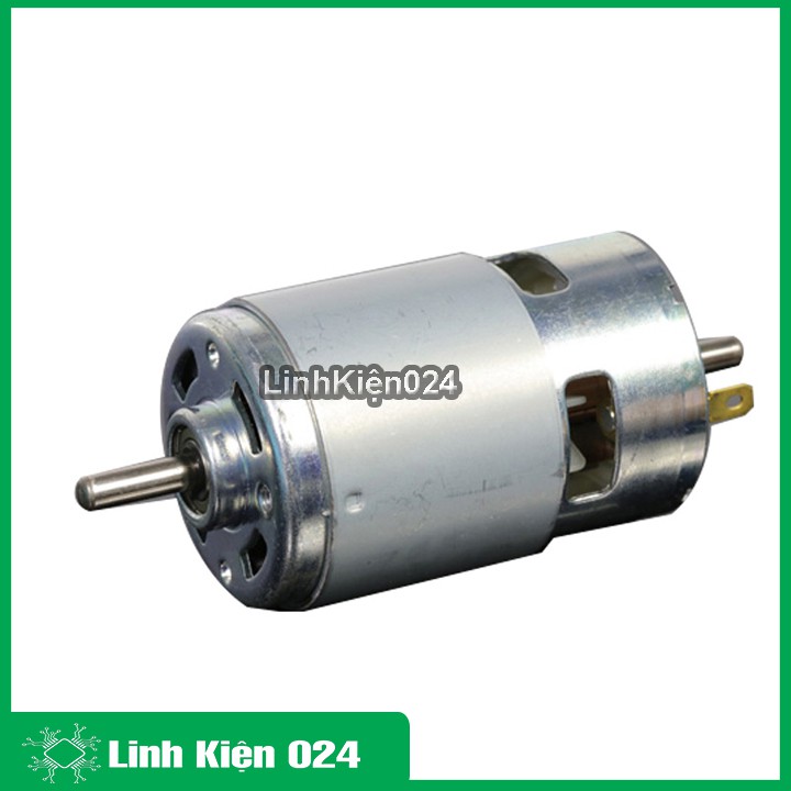 Động Cơ 775 12-24VDC 12000V/P ( Mới 100%- Siêu Khỏe ) không kèm ốc