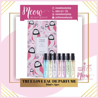Carlotta // Set Nước Hoa Mini True Love Eau De Parfum (7 chai x 4ml)