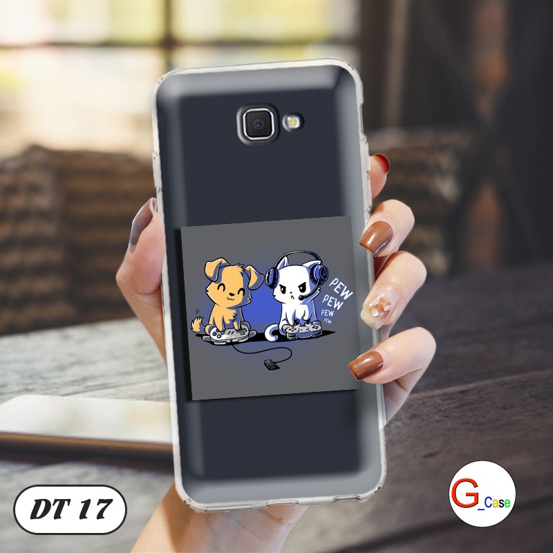 Ốp lưng SAMSUNG GALAXY J7 PRIME dẻo trong in hình