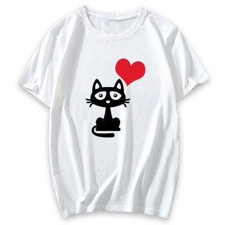 Áo thun ngắn tay nam nữ in hình siêu cute đáng yêu S53