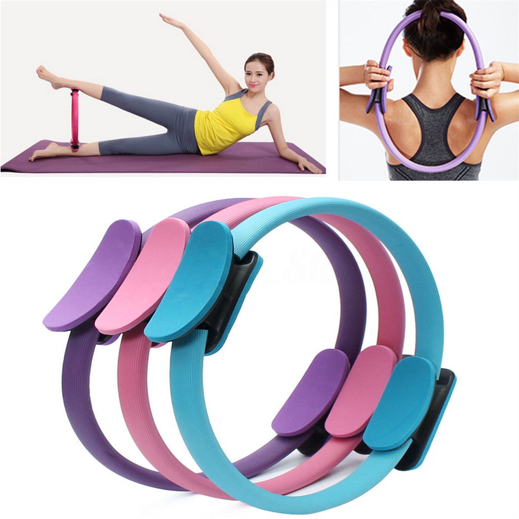 Vòng Tập Yoga Pilates Cao Cấp Tác Dụng Giúp Ngực Nở Eo Thon – Vòng Kháng Lực Ring Magic Circle YO18