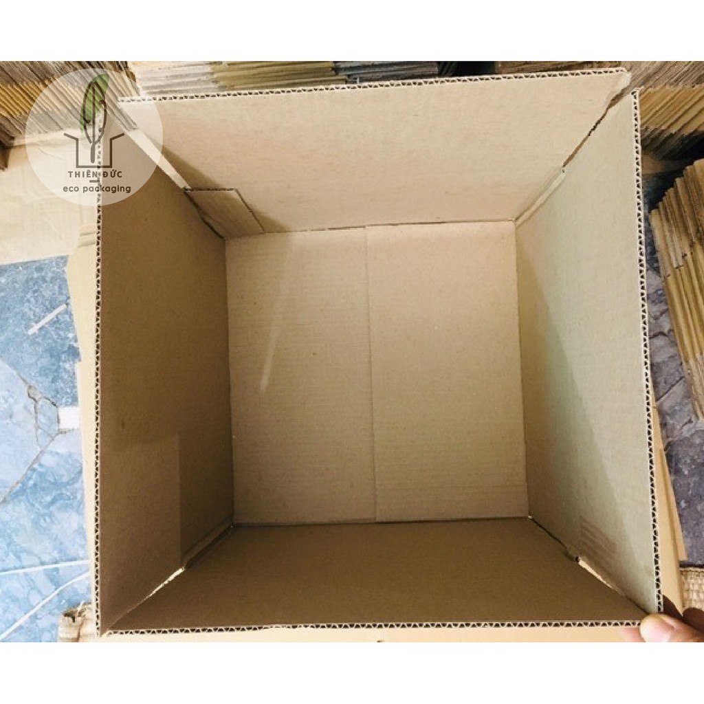 COMBO 20 THÙNG CARTON KT 30x30x16 CM GIÁ RẺ - BAO BÌ XANH -THÙNG GIẤY dùng đóng hàng, chuyển đồ, lưu trữ đồ đạc