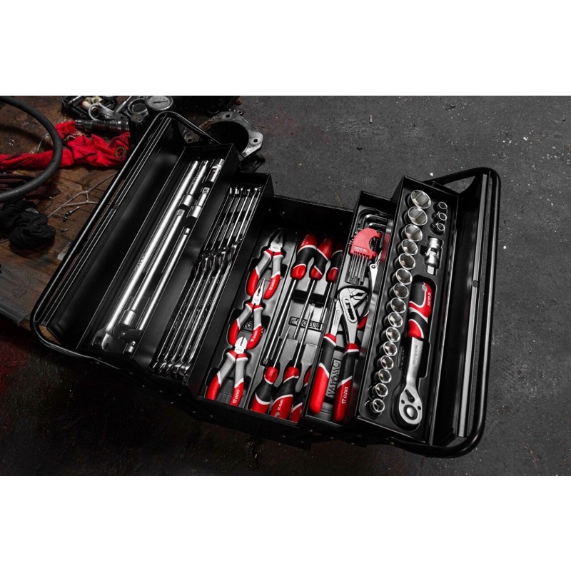 Bộ dụng cụ sửa chữa chuyên dụng YATO 64 chi tiết YT-38950
