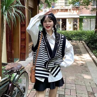 áo gile kẻ