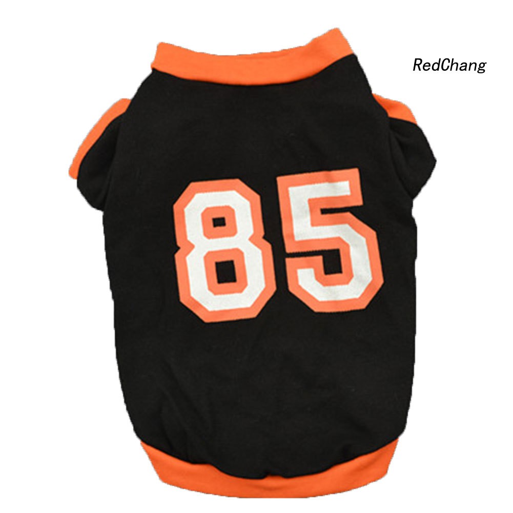 Áo Thun In Số 85 Cho Thú Cưng