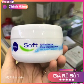 [Hàng Đức Xách Tay] Kem Chống Nẻ Và Dưỡng Ẩm Nivea Soft 200ML