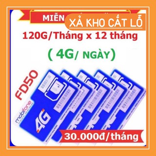 … [1 tỷ GB] FD50 + DIP50 SIM 4G Mobifone – Không giới hạn dung lượng