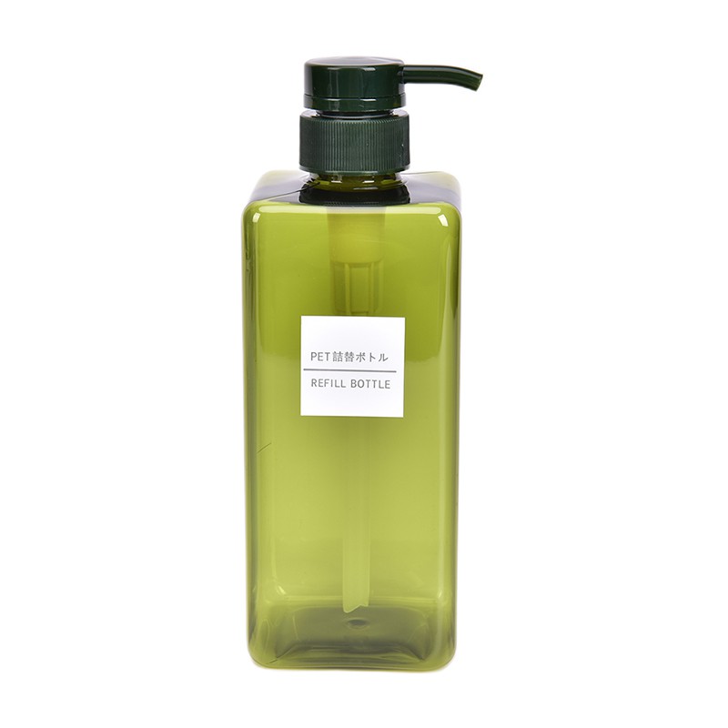 Bình Nhựa Rỗng 650ml Dạng Nhấn Đựng Dầu Gội Sữa Tắm / Sữa Tắm