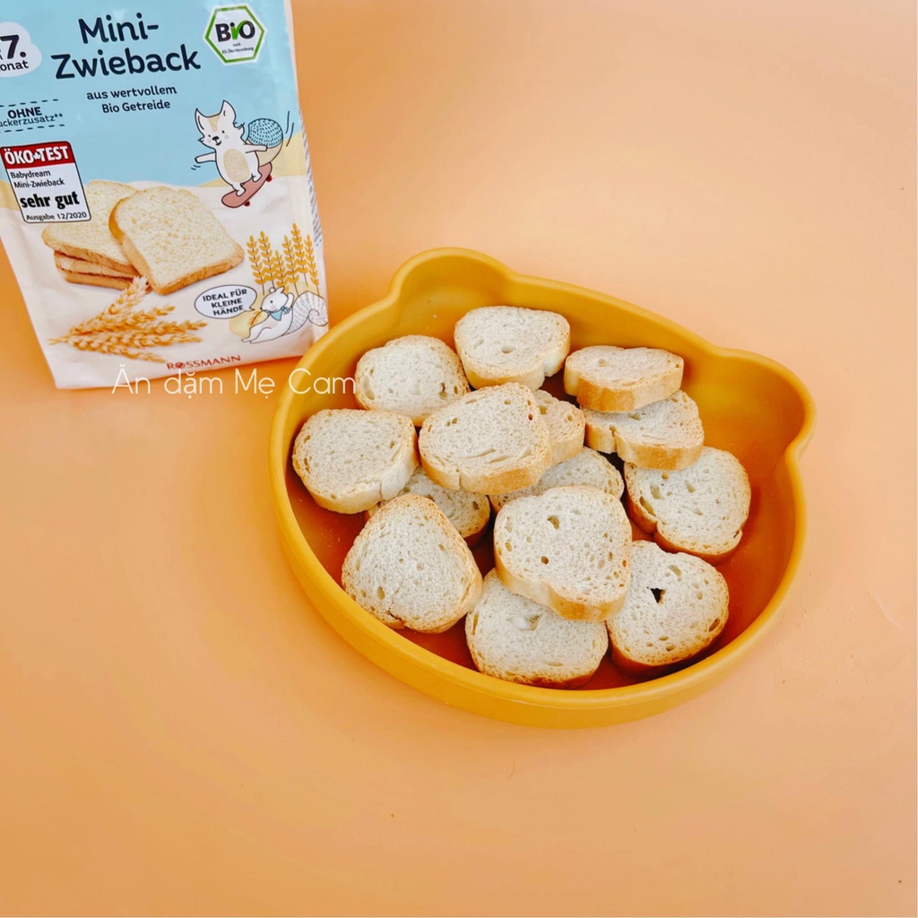 BÁNH MÌ KHÔ HỮU CƠ BABYDREAM dành cho bé từ 7 tháng