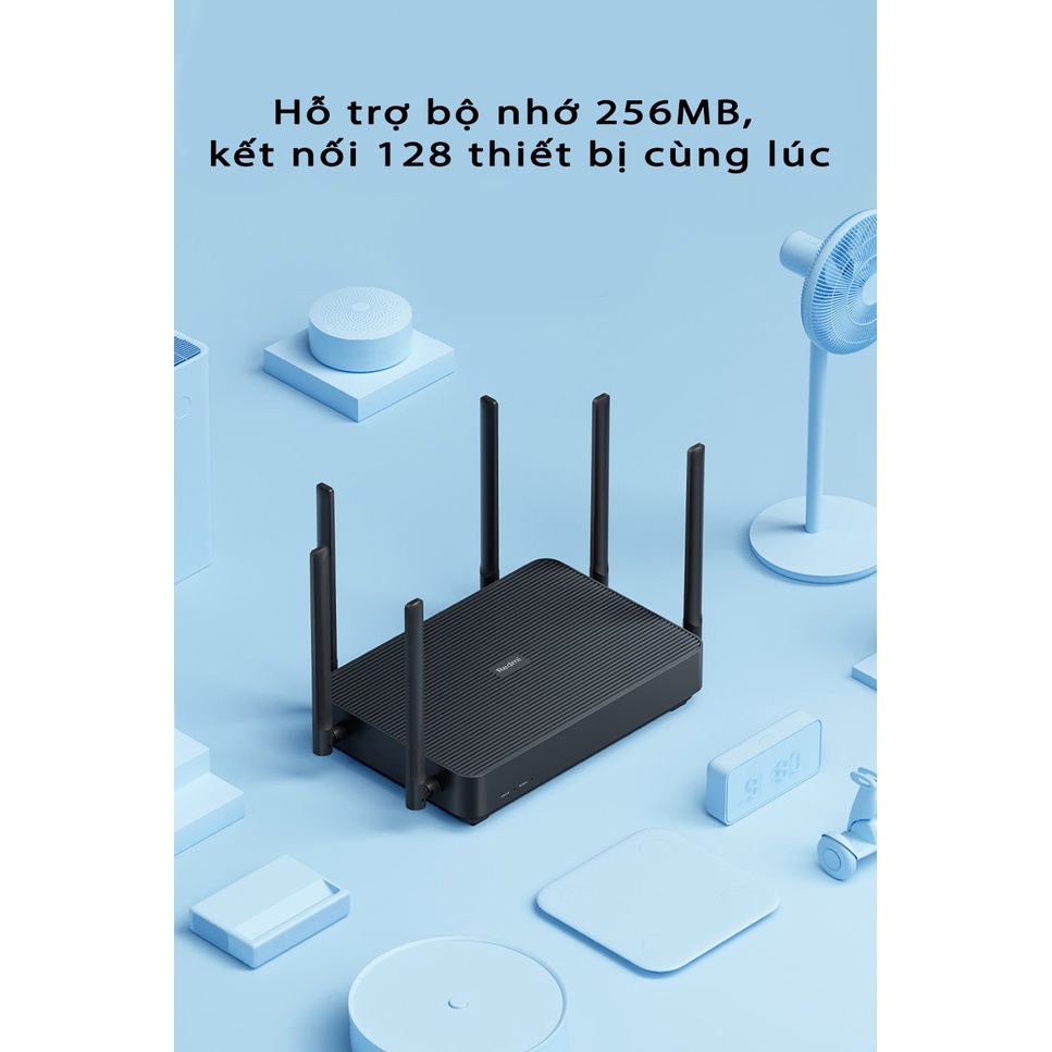 Bộ phát Wifi Router Xiaomi Redmi AX6S hỗ trợ - Wifi 6 - Mesh - 248 thiết bị - Minh Tín Shop