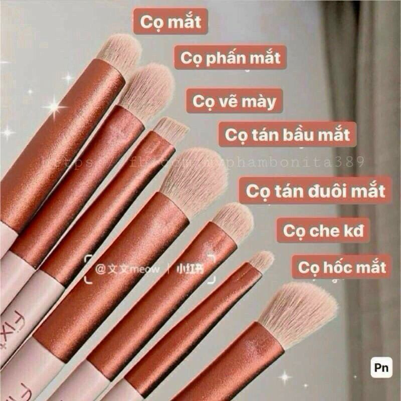 🍀LADY24H - Bộ Cọ Trang Điểm FIX Siêu Hót 13 Cây Fix+ Màu Xanh/ Màu Hồng Pastel-🍀LADY24H | BigBuy360 - bigbuy360.vn
