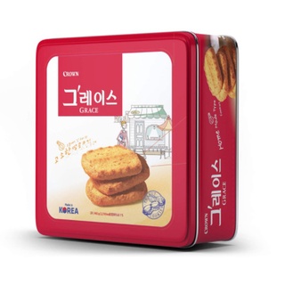 Bánh quy bơ Crown Grace HQ hộp 445g
