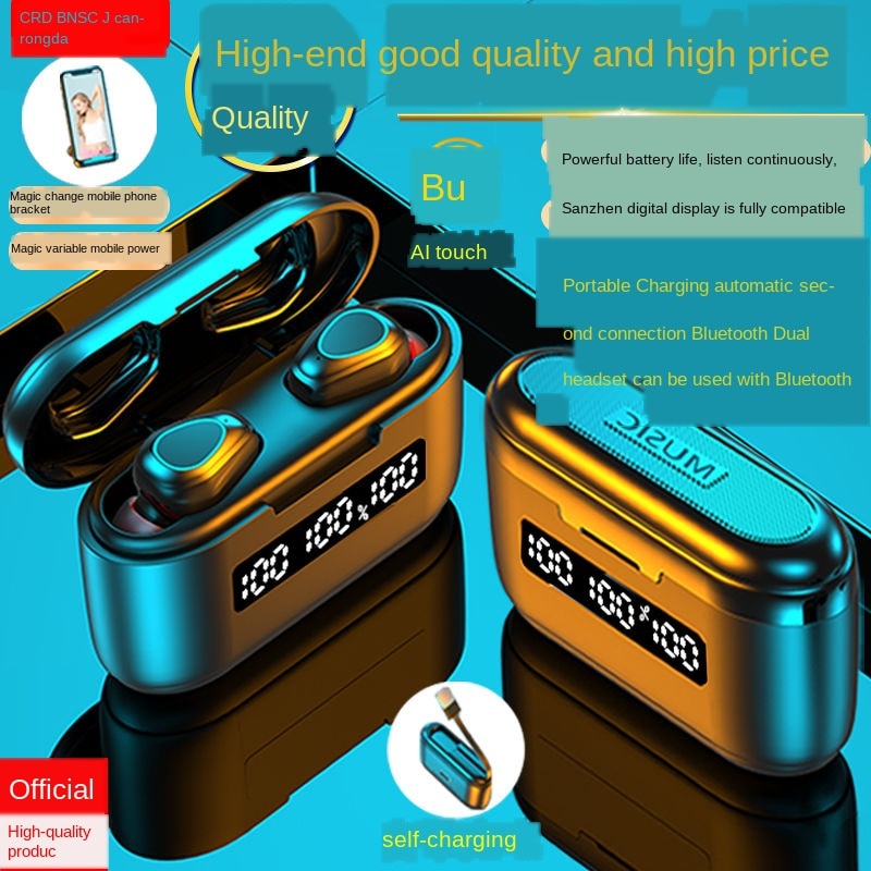 Tai Nghe Nhét Tai Bluetooth 5.1 Cho Điện Thoại Apple | BigBuy360 - bigbuy360.vn