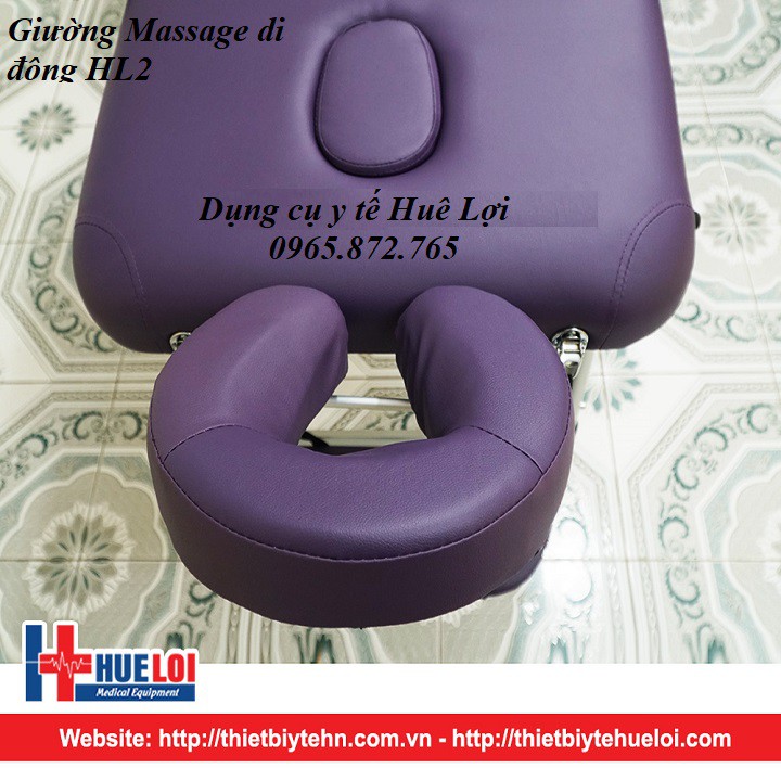 Giường Spa massage chân hợp kim nhôm  HL2