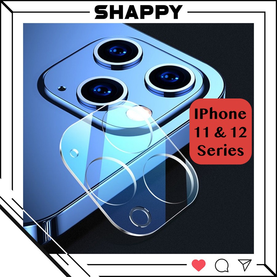 Chụp Cường Lực Camera IPhone Trong Suốt Các Dòng IPhone 11 & 12 Series [Shappy Shop]