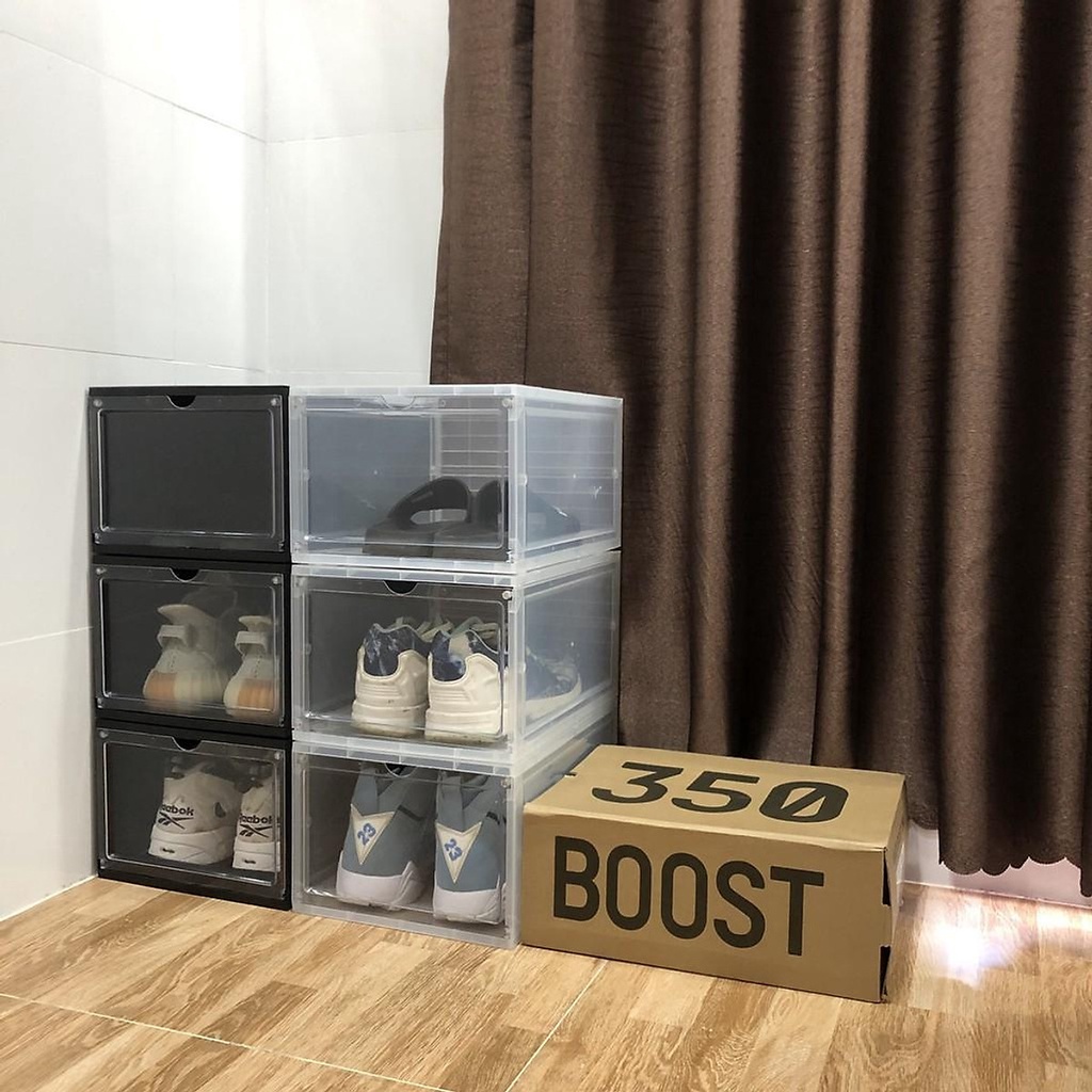 hộp đựng giày nhựa trong suốt , Sneaker Box nhựa Việt Nhật