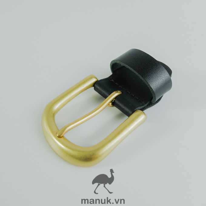 Mặt thắt lưng nam BM2 | Đầu khoá thắt lưng đồng đúc cho thắt lưng da bò bảng dây 3.3 cm - 3.4 cm