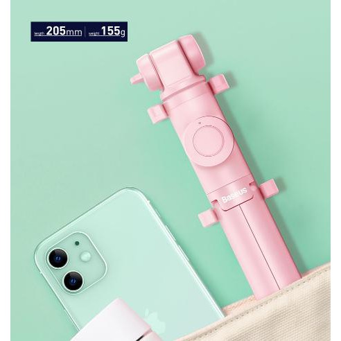 Gậy Chụp Ảnh Selfie Bluetooth Không Dây Có Thể Gấp Gọn Cầm Tay Monopod Tích Hợp Chân Má