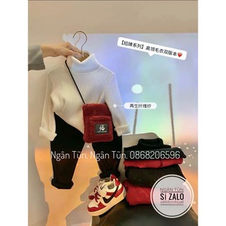 áo len cổ lọ cho bé (giá + 2% phí shopee)