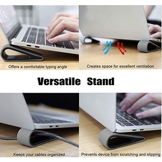 MC-Laptop Stand Adjustable Notebook Lifter Silicone Computer Cooling Rack Kickstand PC Bracket