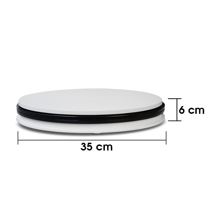 ĐẾ XOAY SẢN PHẨM QUAY VIDEO CHỤP HÌNH 35CM 45CM TURNTABLE BKL