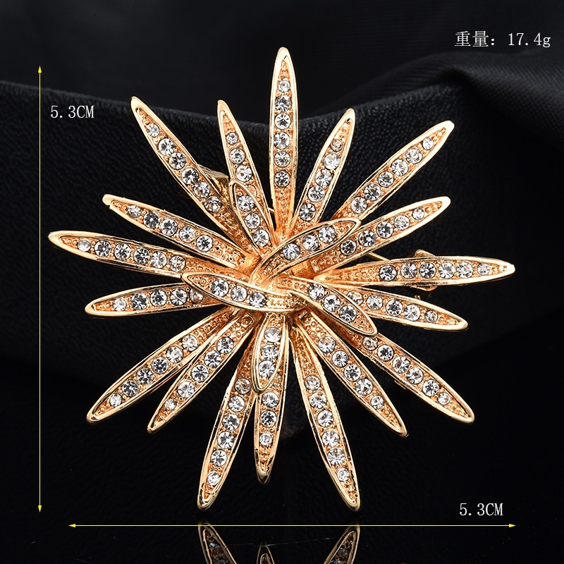 Mới Ghim Cài Áo Hình Hoa Hướng Dương Thời Trang