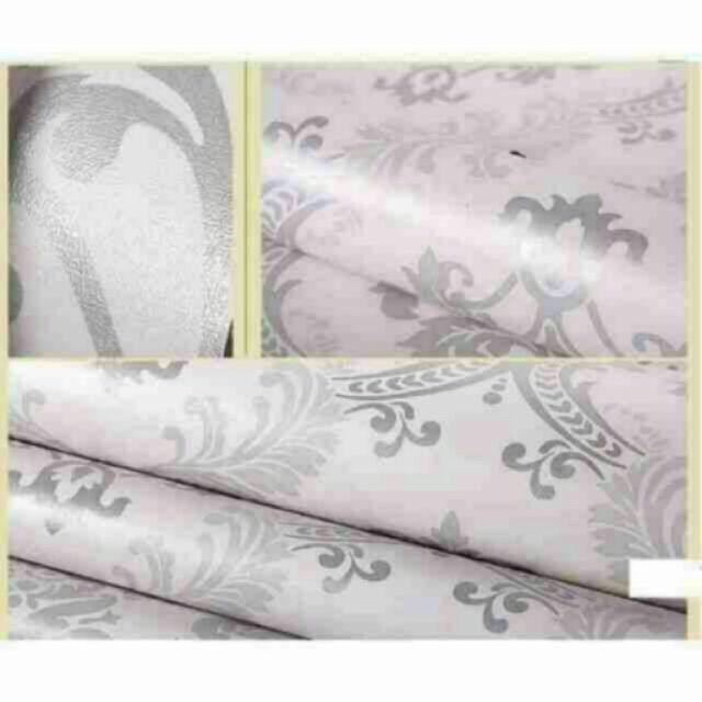 3m Giấy dán tường châu âu trắng