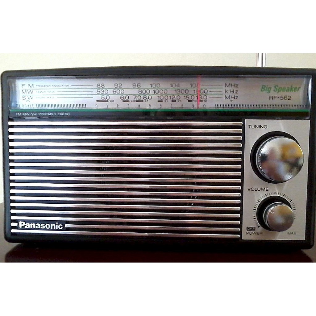 ĐÀI RADIO PANASONIC RF-562DD ( AM/ FM/ SW)