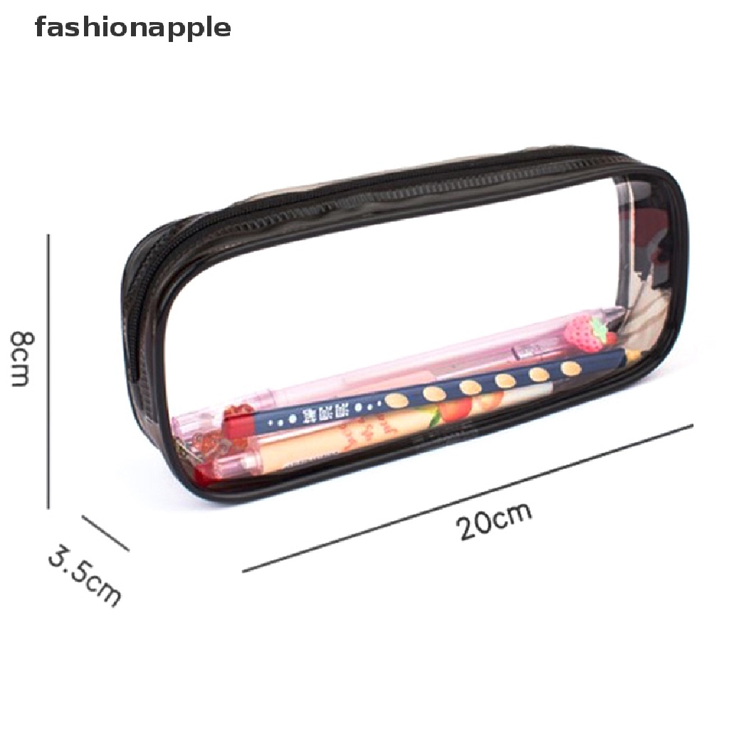 [Hàng mới về] Túi đựng bút mỹ phẩm trang điểm bằng nhựa PVC dành cho phái đẹp
