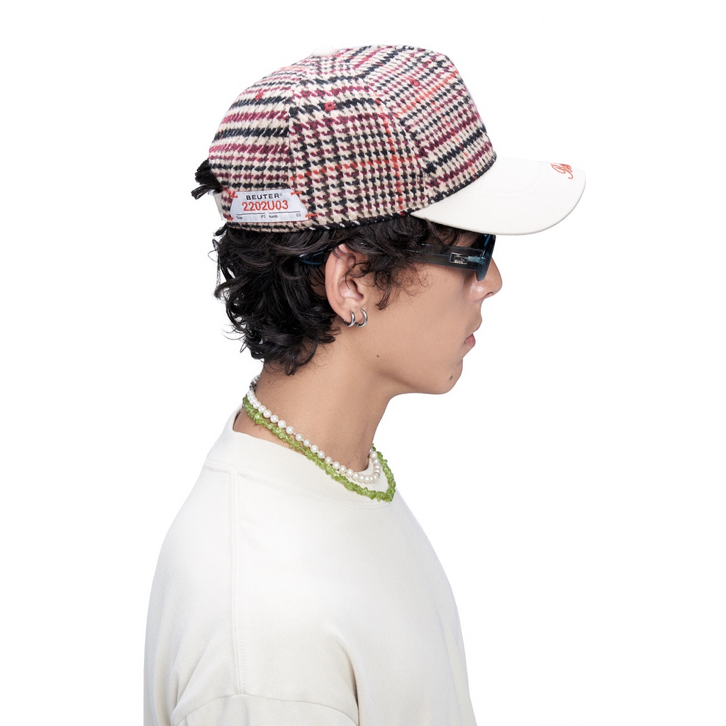 Mũ Lưỡi Trai Bóng Chày Beuter Check Wool Trucker