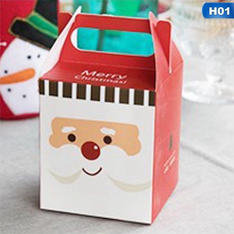 1 Hộp Giấy Đựng Quà Giáng Sinh Sáng Tạo Cho Apple