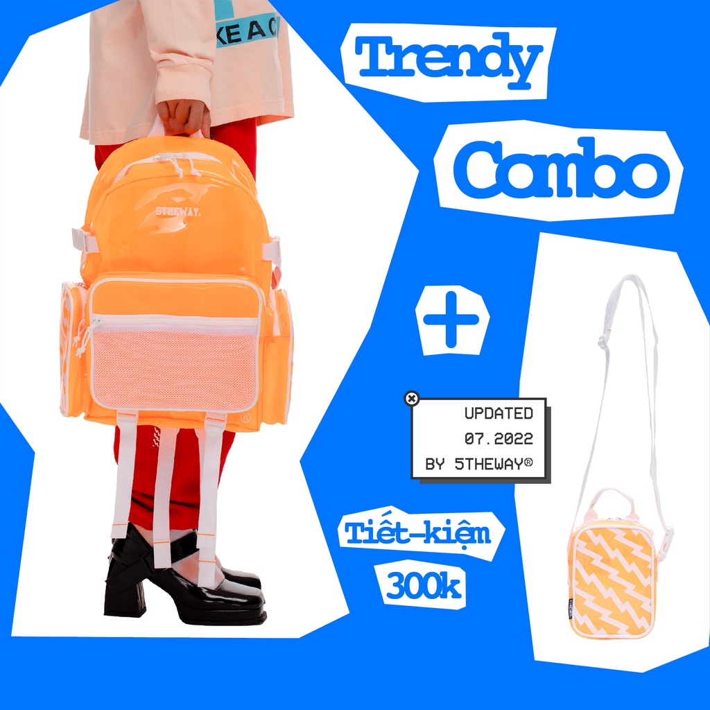 5THEWAY SUMMER COMBO - PLASTIC aka Bộ Balo và Túi