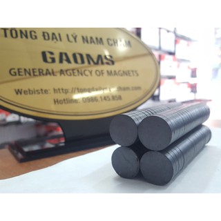 Nam châm đen Ferrite 20x5mm