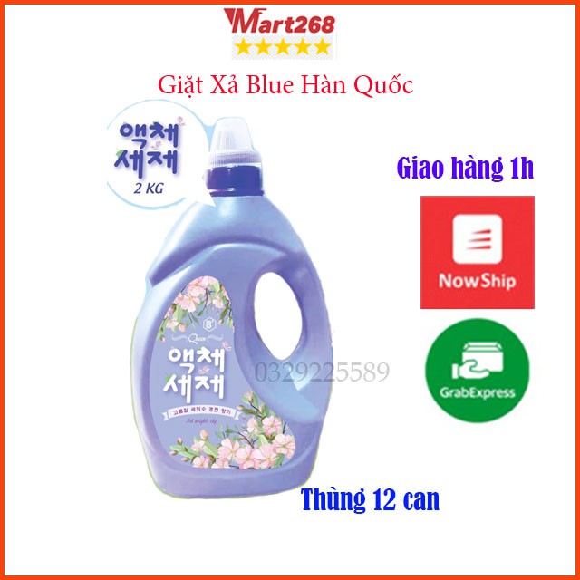 Nước Giặt Blue Hàn Quốc Nữ Hoàng Hàn Quốc Queen 2L