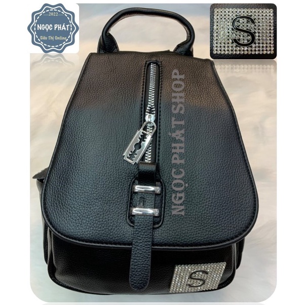 BALO NỮ XINH CHỮ S - CHẤT LIỆU DA QUẢNG CHÂU - HÀNG XỊN ĐẸP [5 NGĂN]
