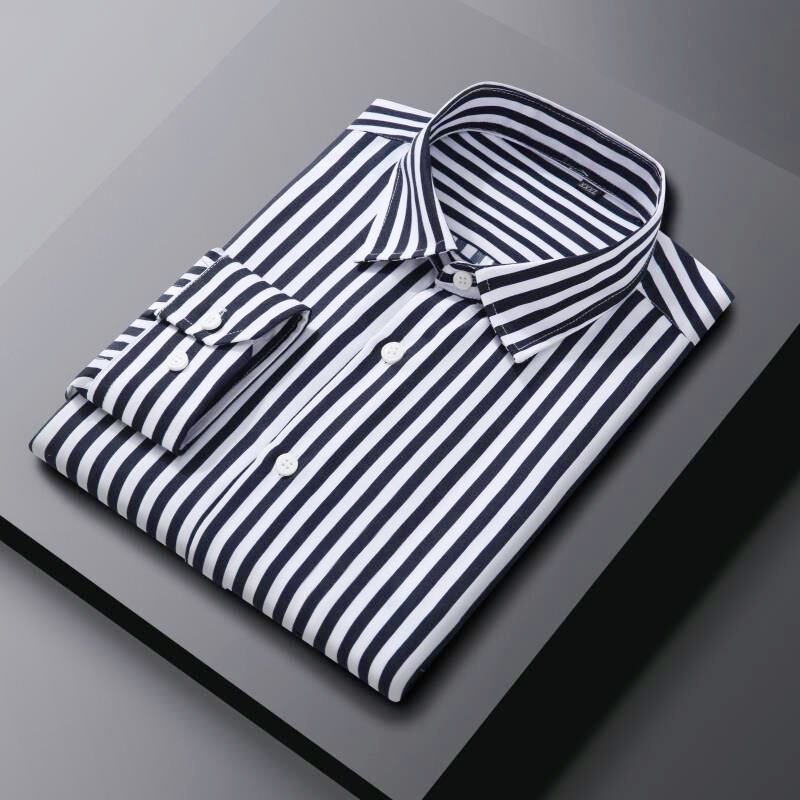 Áo Sơmi DàI Tay Kẻ SọC Đơn GiảN Cho Nam