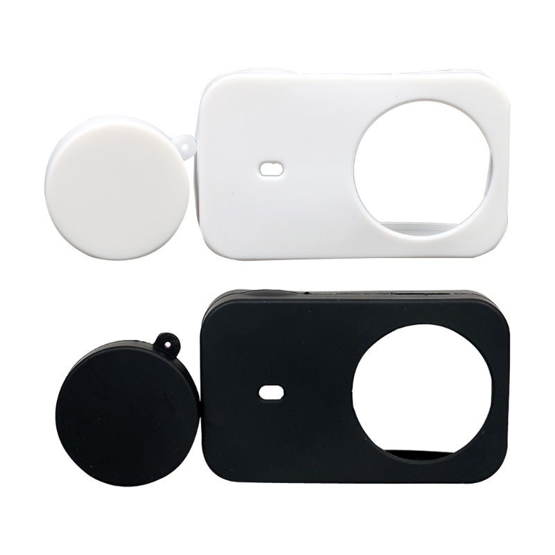 Ốp Điện Thoại Bằng Silicon Mềm Có Nắp Bảo Vệ Ống Kính Máy Ảnh 4K