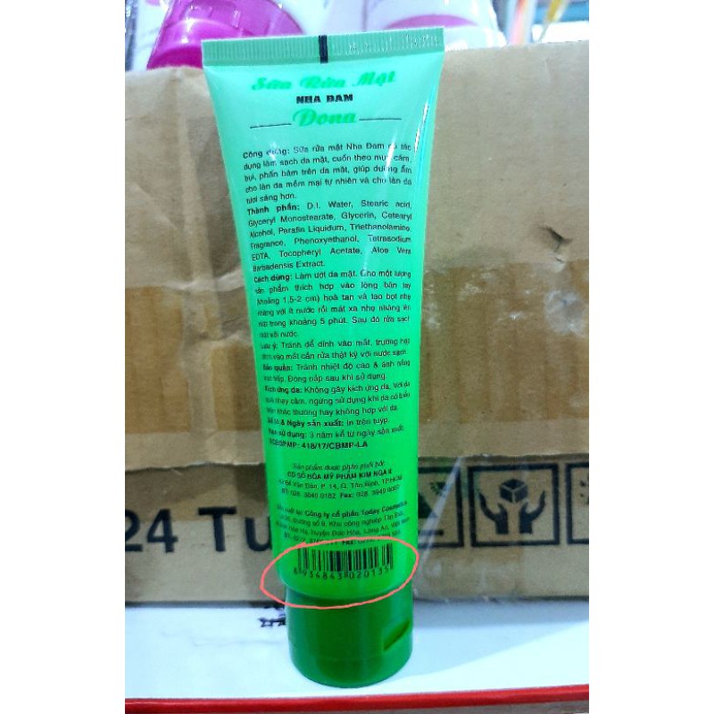 Sữa rửa mặt DONA nha đam hoặc nghệ | BigBuy360 - bigbuy360.vn