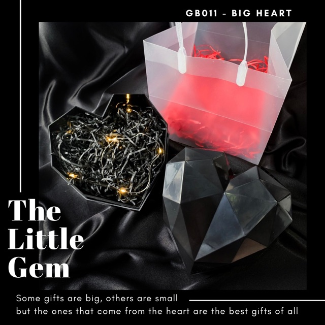 Hộp quà trái tim độc lạ Big Heart tặng 14/2 Valentine, 8/3, 20/10, 20/11, Noel, Sinh nhật | BigBuy360 - bigbuy360.vn